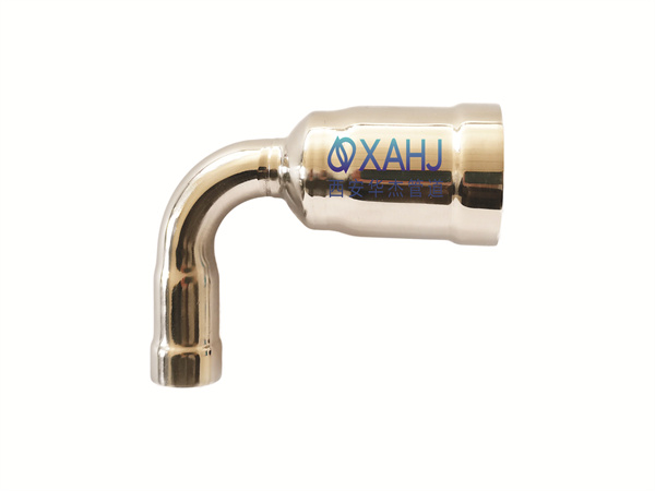 90°异径弯头-环压